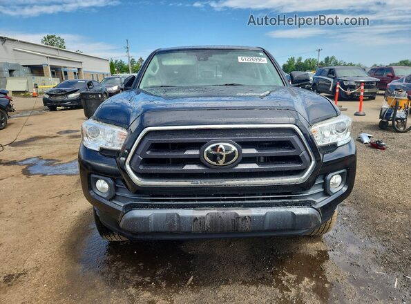 3TMCZ5AN5LM369237 2020 TOYOTA TACOMA Black წინა ხედი