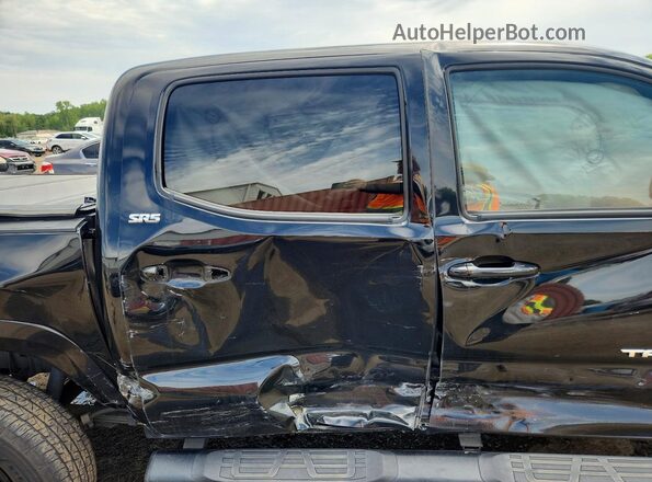 3TMCZ5AN5LM369237 2020 TOYOTA TACOMA Black უკანა სავარძლების ხედი