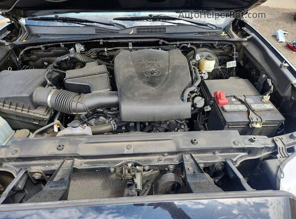 3TMCZ5AN5LM369237 2020 TOYOTA TACOMA Black უკანა სალონის ხედი