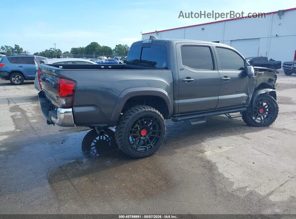 3TMCZ5AN5MM372107 2021 TOYOTA TACOMA Gray Trasero derecho