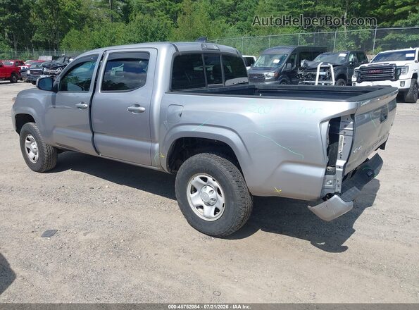 3TMCZ5AN5MM380305 2021 TOYOTA TACOMA Silver Trasero izquierdo