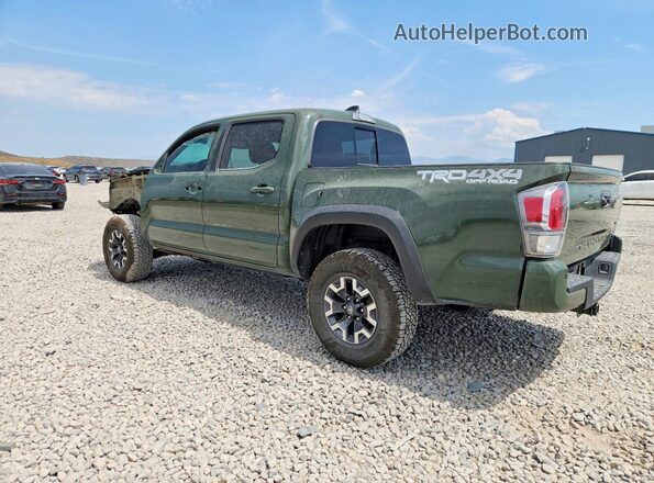 3TMCZ5AN5MM405462 2021 TOYOTA TACOMA Green Rear left