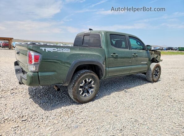 3TMCZ5AN5MM405462 2021 TOYOTA TACOMA Green Rear right
