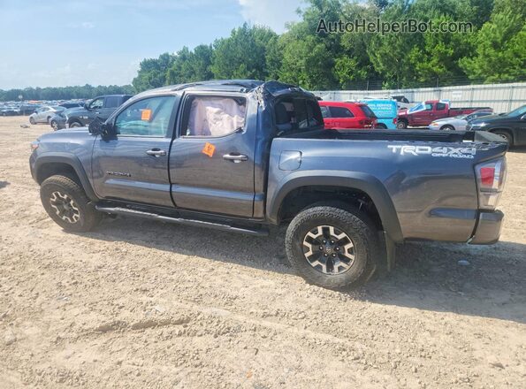 3TMCZ5AN5NM485136 2022 TOYOTA TACOMA Gray Trasero izquierdo