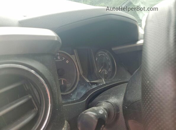 3TMCZ5AN5PM623602 2023 TOYOTA TACOMA White Vista del cuadro de instrumentos