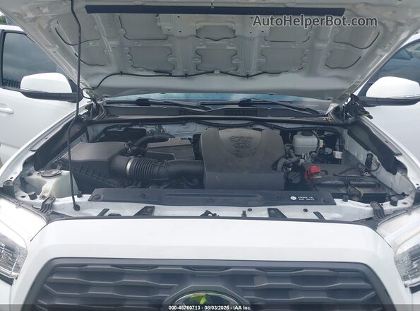 3TMCZ5AN6HM064739 2017 TOYOTA TACOMA White Вид ззаду