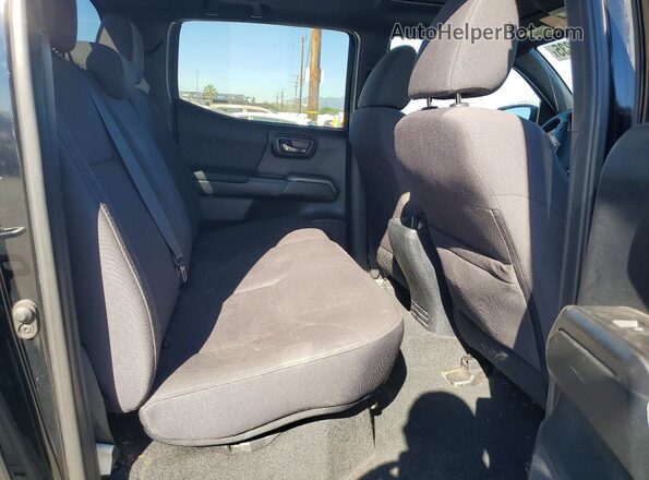3TMCZ5AN6HM092721 2017 TOYOTA TACOMA Black Вид задніх сидінь