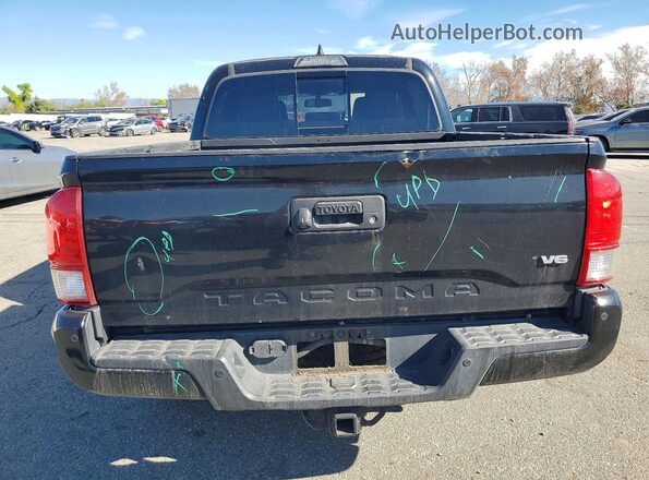 3TMCZ5AN6HM092721 2017 TOYOTA TACOMA Black Вид ззаду