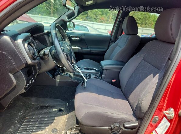 3TMCZ5AN6HM094789 2017 TOYOTA TACOMA Red Սալոնի դիմացի տեսք