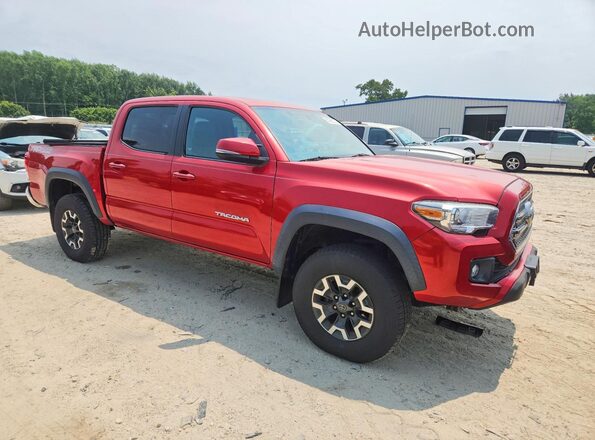 3TMCZ5AN6HM094789 2017 TOYOTA TACOMA Red Առջևի աջ