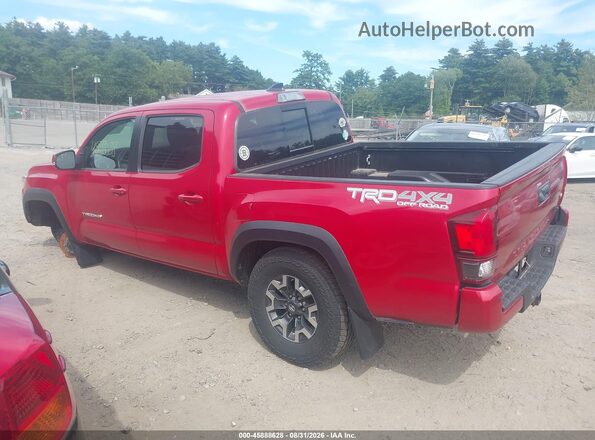 3TMCZ5AN6JM181064 2018 TOYOTA TACOMA Красный 
