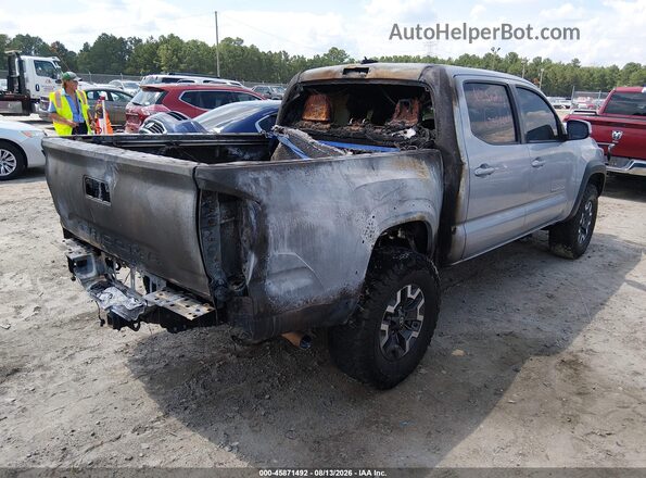 3TMCZ5AN6KM203629 2019 TOYOTA TACOMA Серебряный Задняя правая четверть