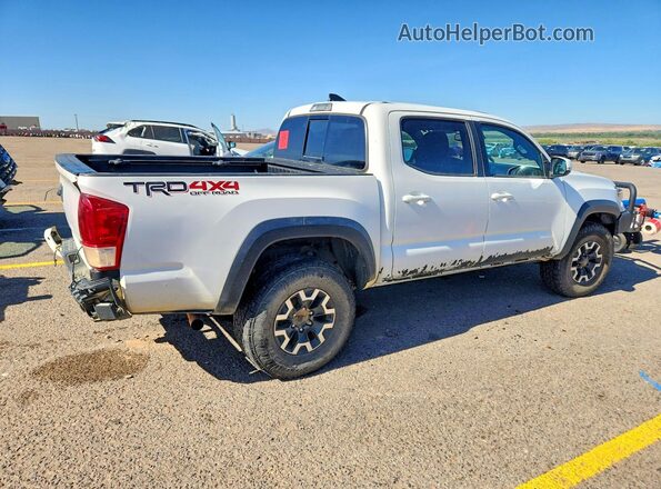 3TMCZ5AN6KM244696 2019 TOYOTA TACOMA White Rear right
