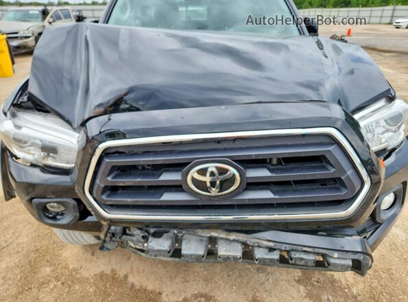 3TMCZ5AN6MM416213 2021 TOYOTA TACOMA Черный Вид задней части салона