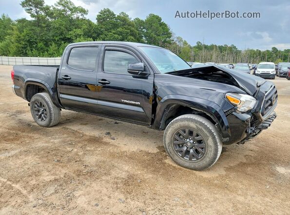 3TMCZ5AN6MM416213 2021 TOYOTA TACOMA Черный Передняя правая четверть