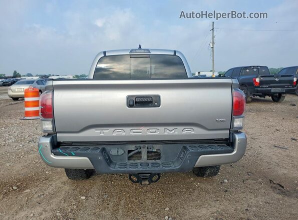 3TMCZ5AN6MM421234 2021 TOYOTA TACOMA Silver Հետևի տեսք