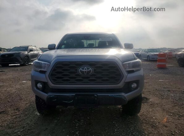 3TMCZ5AN6MM421234 2021 TOYOTA TACOMA Silver Դիմացի տեսք
