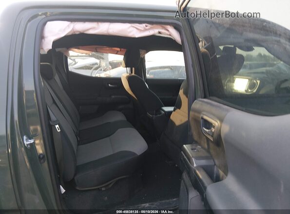 3TMCZ5AN6MM445467 2021 TOYOTA TACOMA Green VIN კოდის სტიკერის ხედი
