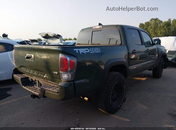 3TMCZ5AN6MM445467 2021 TOYOTA TACOMA Green უკანა მარჯვენა