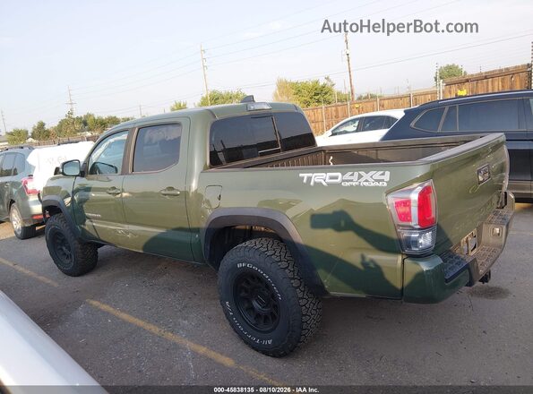 3TMCZ5AN6MM445467 2021 TOYOTA TACOMA Green 