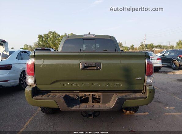 3TMCZ5AN6MM445467 2021 TOYOTA TACOMA Green 