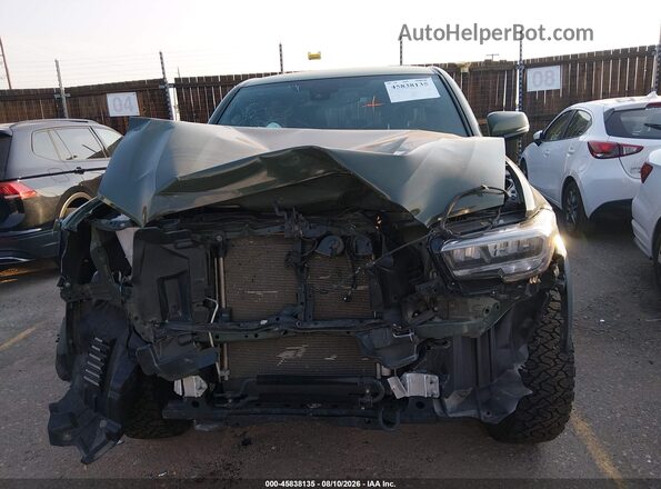 3TMCZ5AN6MM445467 2021 TOYOTA TACOMA Green უკანა სალონის ხედი