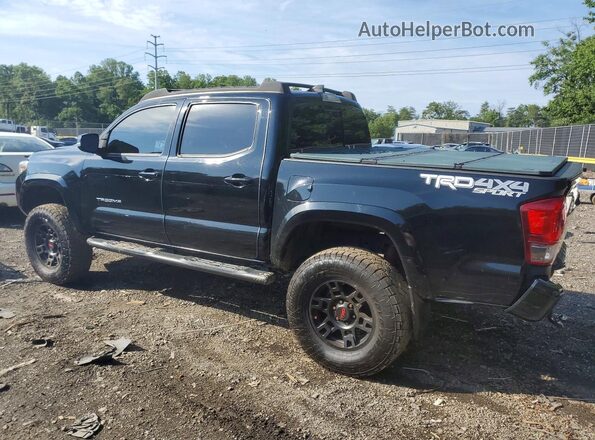 3TMCZ5AN7HM049702 2017 TOYOTA TACOMA Черный Задняя левая четверть
