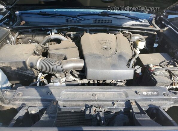 3TMCZ5AN7HM049702 2017 TOYOTA TACOMA Черный Вид задней части салона