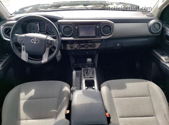 3TMCZ5AN7HM080464 2017 TOYOTA TACOMA Gray წინა პანელის ხედი
