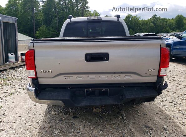 3TMCZ5AN7HM080464 2017 TOYOTA TACOMA Gray უკანა ხედი