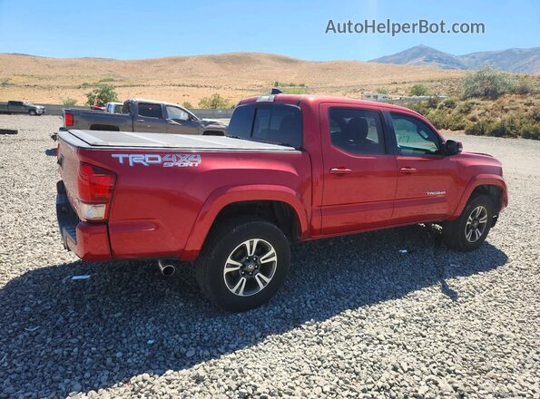 3TMCZ5AN7HM083977 2017 TOYOTA TACOMA Red Rear right