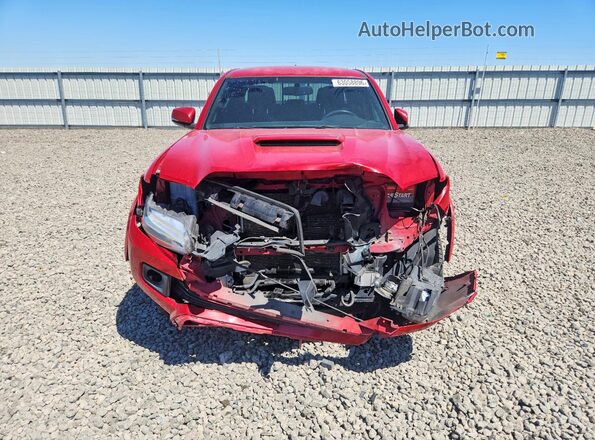 3TMCZ5AN7HM083977 2017 TOYOTA TACOMA Red Front view
