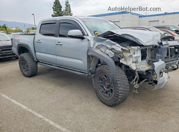 3TMCZ5AN7JM161552 2018 TOYOTA TACOMA Silver Przód prawy