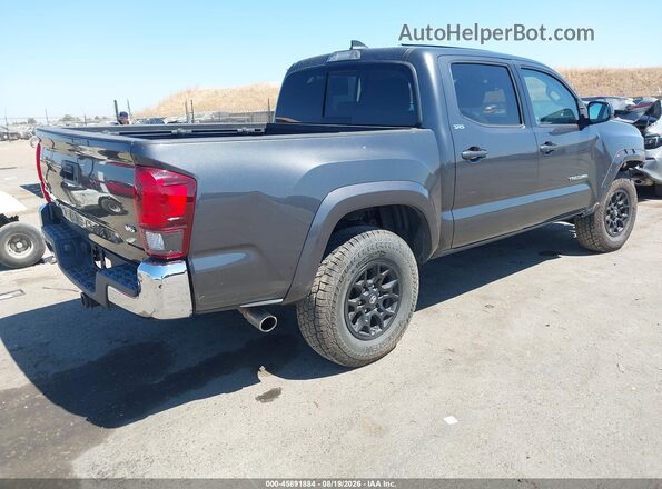 3TMCZ5AN7KM218205 2019 TOYOTA TACOMA Gray Задня права чверть