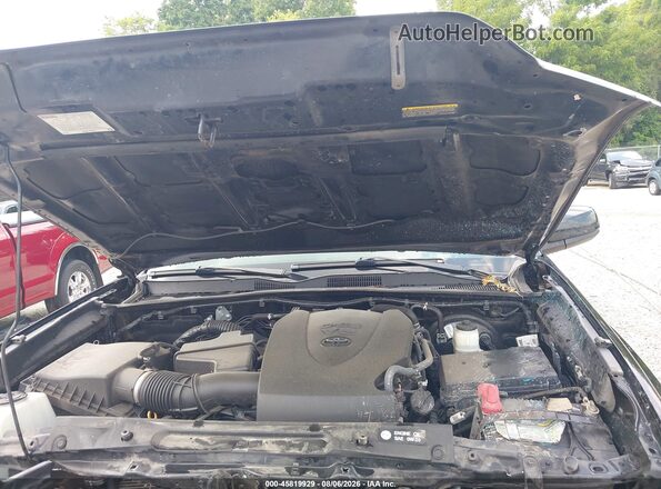 3TMCZ5AN7KM256436 2019 TOYOTA TACOMA Black Вид ззаду