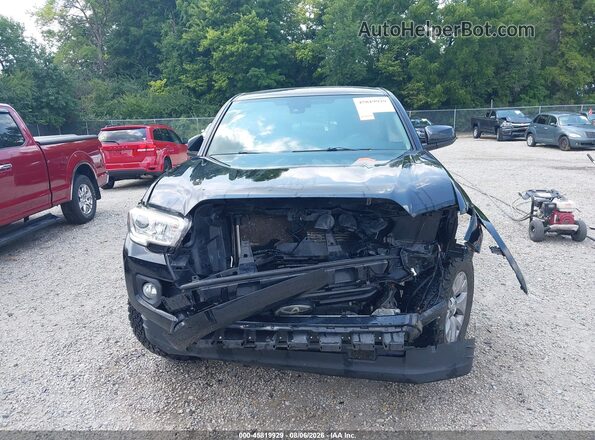 3TMCZ5AN7KM256436 2019 TOYOTA TACOMA Black Вид задньої частини салону