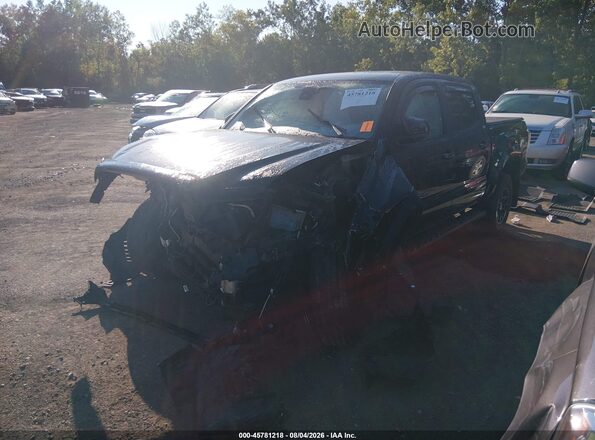 3TMCZ5AN7LM354805 2020 TOYOTA TACOMA Black წინა მარცხენა ხედი სამი მეოთხედიდან