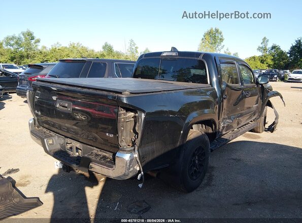3TMCZ5AN7LM354805 2020 TOYOTA TACOMA Black უკანა მარჯვენა