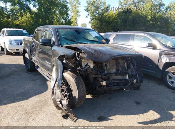 3TMCZ5AN7LM354805 2020 TOYOTA TACOMA Black წინა ხედი