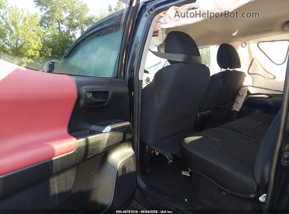 3TMCZ5AN7LM354805 2020 TOYOTA TACOMA Black VIN კოდის სტიკერის ხედი
