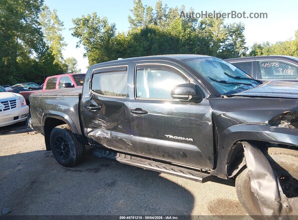 3TMCZ5AN7LM354805 2020 TOYOTA TACOMA Black უკანა სალონის ხედი