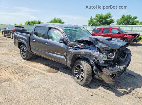 3TMCZ5AN7LM369322 2020 TOYOTA TACOMA Gray Przód prawy