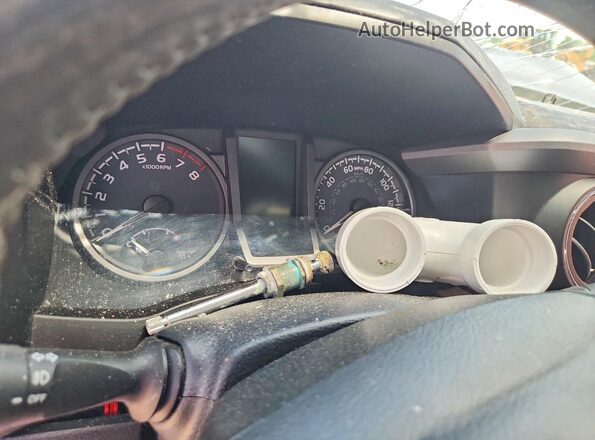 3TMCZ5AN7LM369322 2020 TOYOTA TACOMA Gray Widok zestawu wskaźników