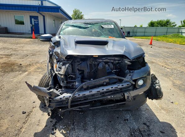 3TMCZ5AN7LM369322 2020 TOYOTA TACOMA Gray Widok z przodu