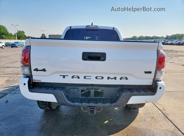 3TMCZ5AN7MM407312 2021 TOYOTA TACOMA White უკანა ხედი