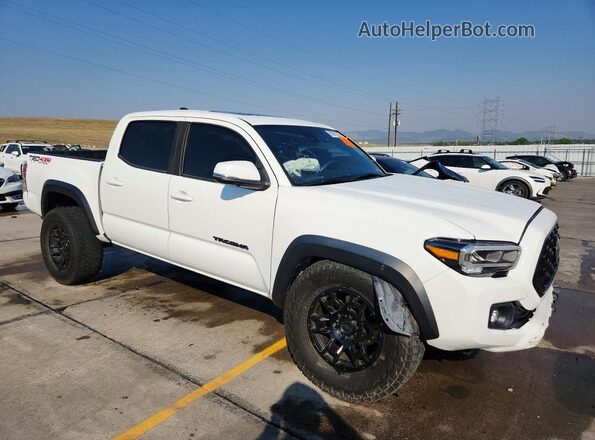 3TMCZ5AN7MM407312 2021 TOYOTA TACOMA White წინა მარჯვენა