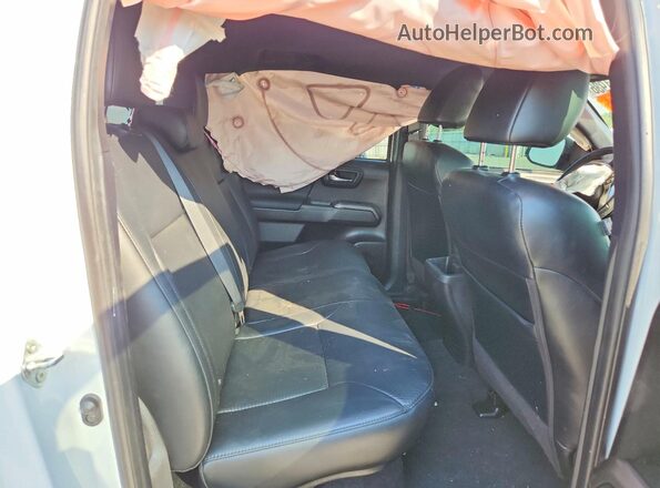 3TMCZ5AN7MM407312 2021 TOYOTA TACOMA White უკანა სავარძლების ხედი