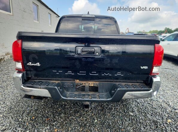 3TMCZ5AN7PM537191 2023 TOYOTA TACOMA Black Вид ззаду