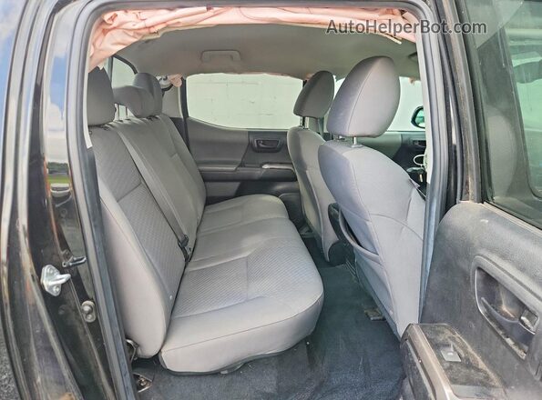 3TMCZ5AN7PM537191 2023 TOYOTA TACOMA Black Вид задніх сидінь
