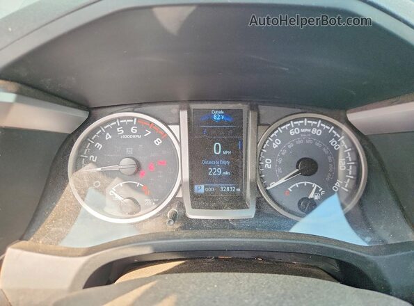 3TMCZ5AN7PM537191 2023 TOYOTA TACOMA Black Вид щитка приладів